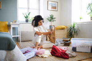 deep clean, storage hacks