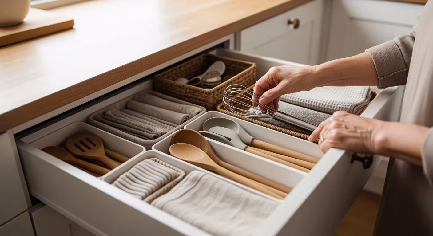 Photo-realistic, senior-friendly scene that visually introduces the section titled 'Phase 2: The Kitchen – The Heart of the Home'.