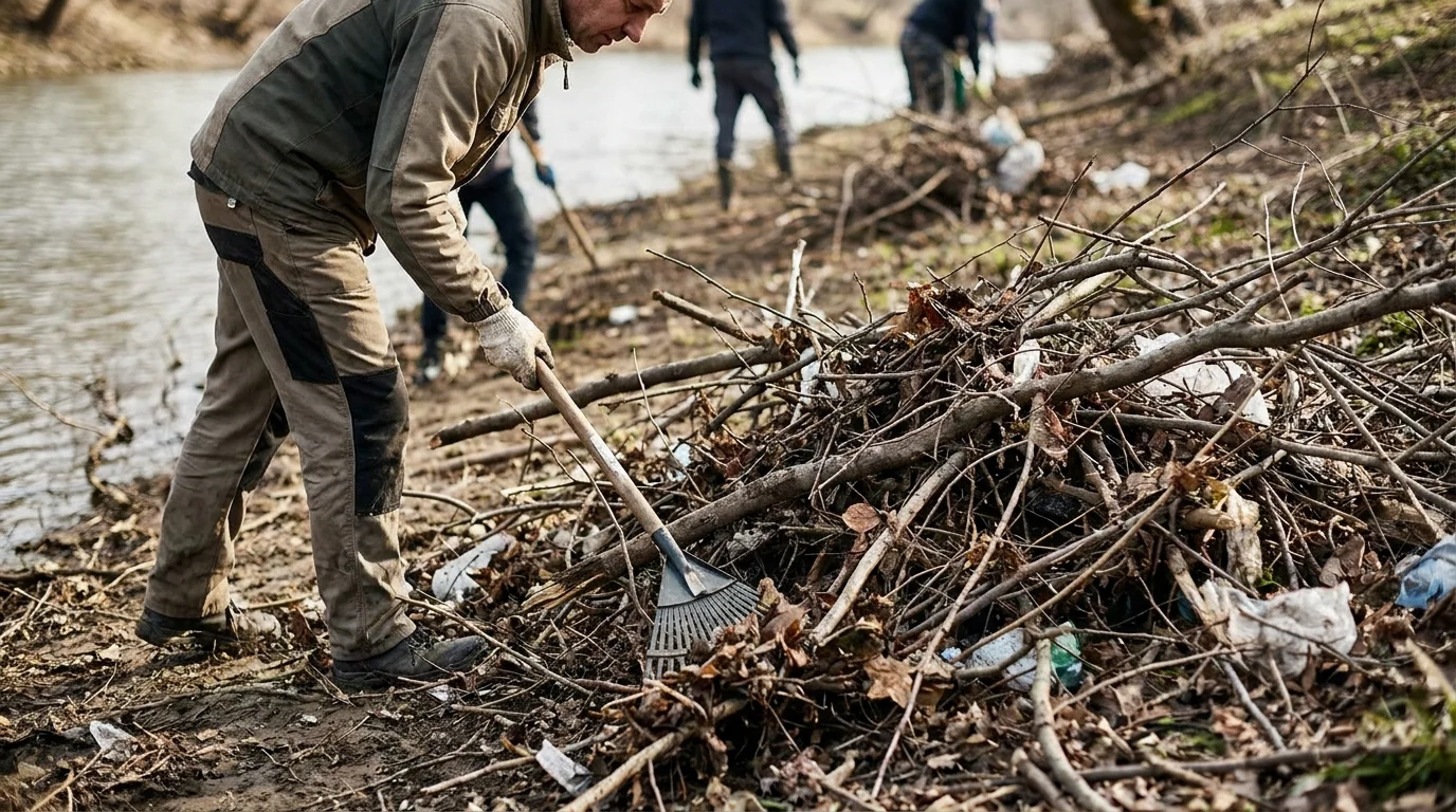 1. Clear Away the Accumulated Debris
