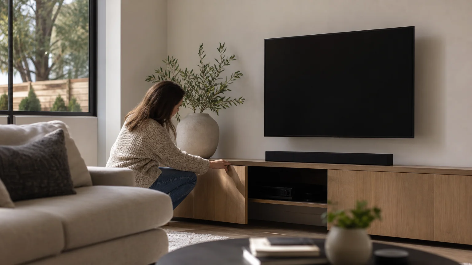3. Prioritize Concealed Cable Management for Electronics