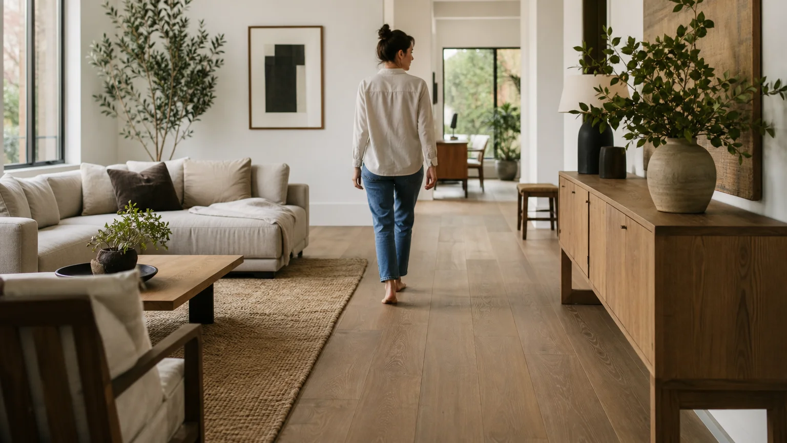 6. Scale Furniture Proportionately to Clear Walkways