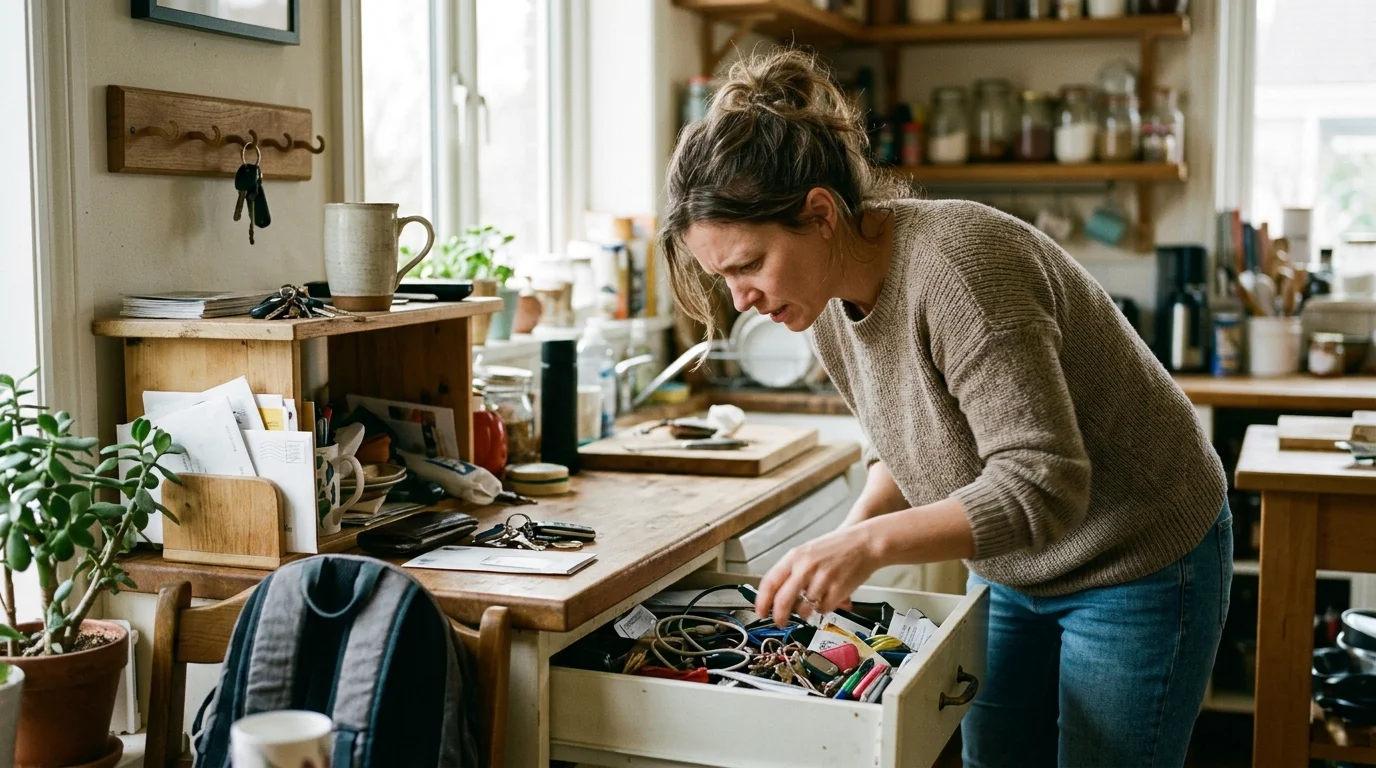 1. You Spend Precious Minutes Hunting for Everyday Items