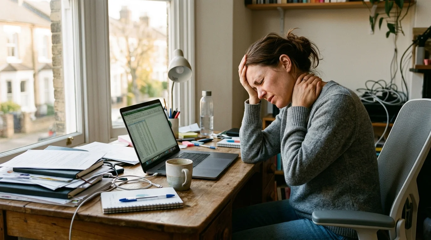 5. Your Workspace Triggers Physical Discomfort and Fatigue