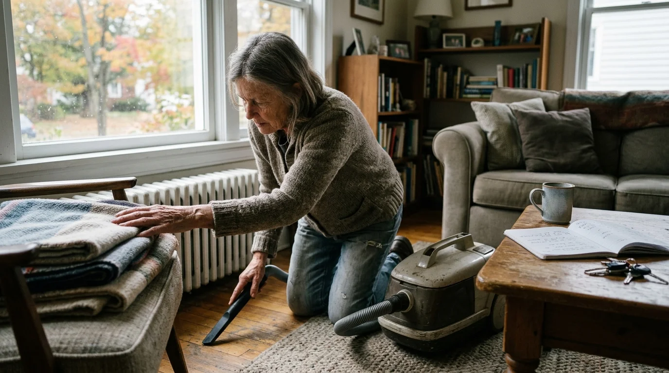 Editorial photograph illustrating: Autumn Home Maintenance & Cleaning Schedule