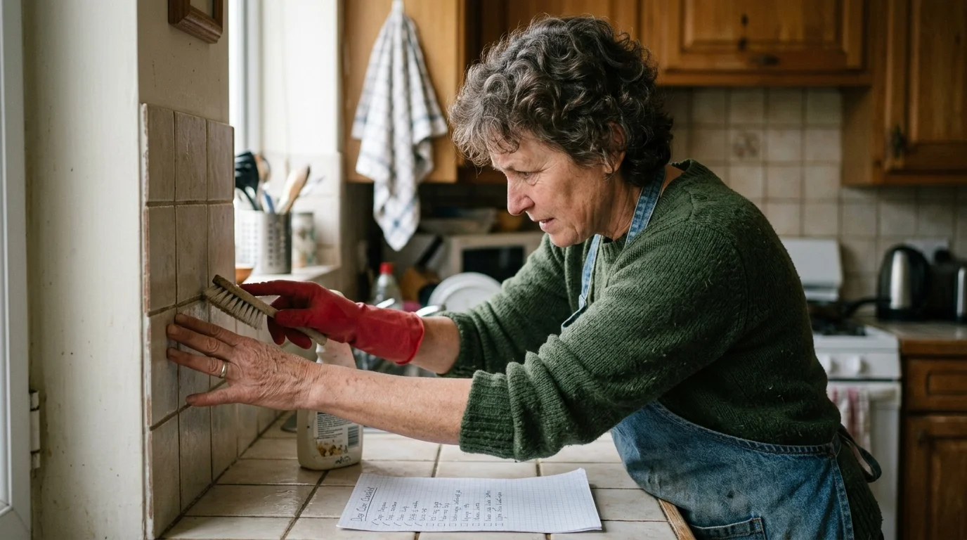 Editorial photograph illustrating: Master Kitchen Deep Clean Checklist